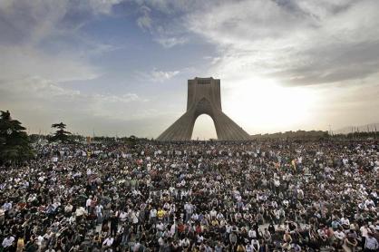 Teheran masses 2009